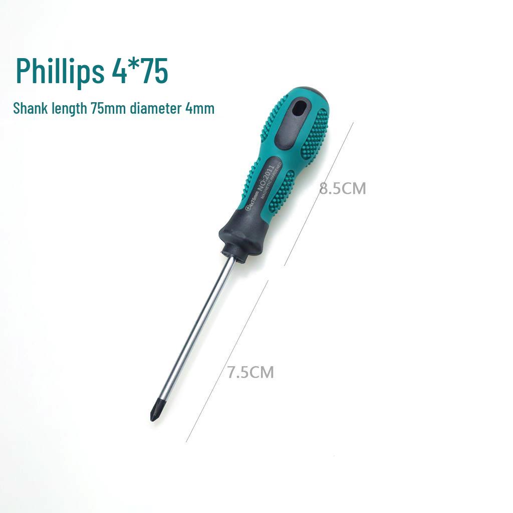 Stubby Double-Ended Phillips/Slotted Screwdriver, Extra Durable.
