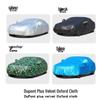 Thickened Oxford Cloth Car Cover with Fleece Lining - Sunshade and Rainproof Protection