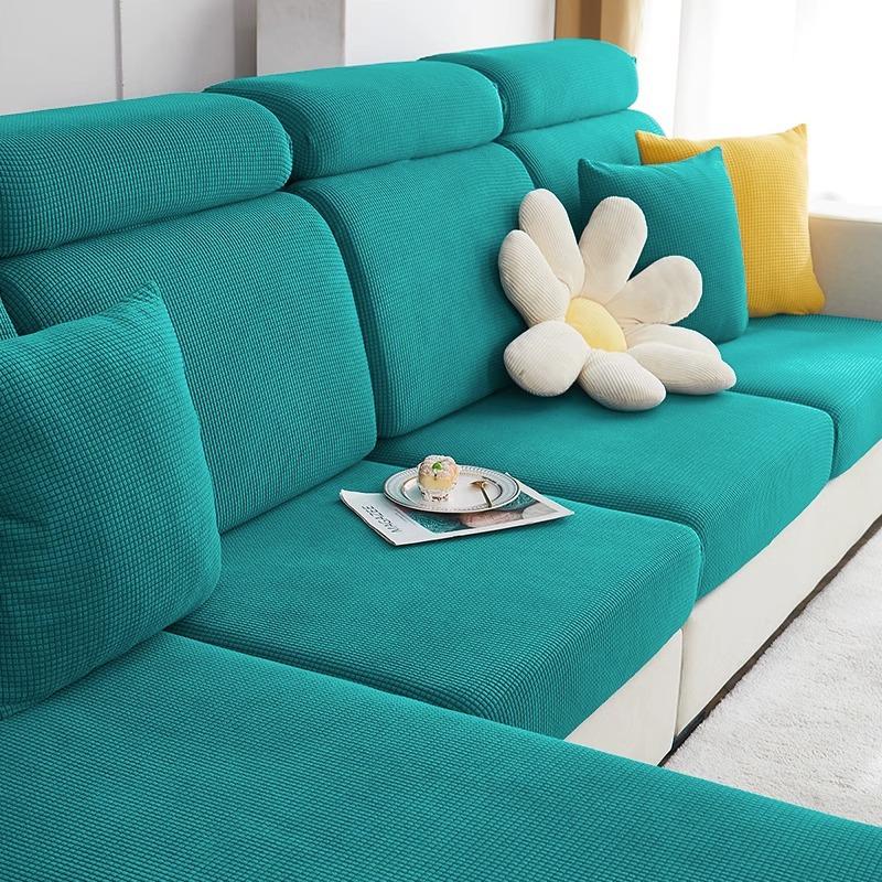 

Four Seasons Universal Stretch Sofa Cover All InJUEusive Soft Fabric Durable Washable Fits Most Sofas 30-40cm*60-80cm,5-20cm