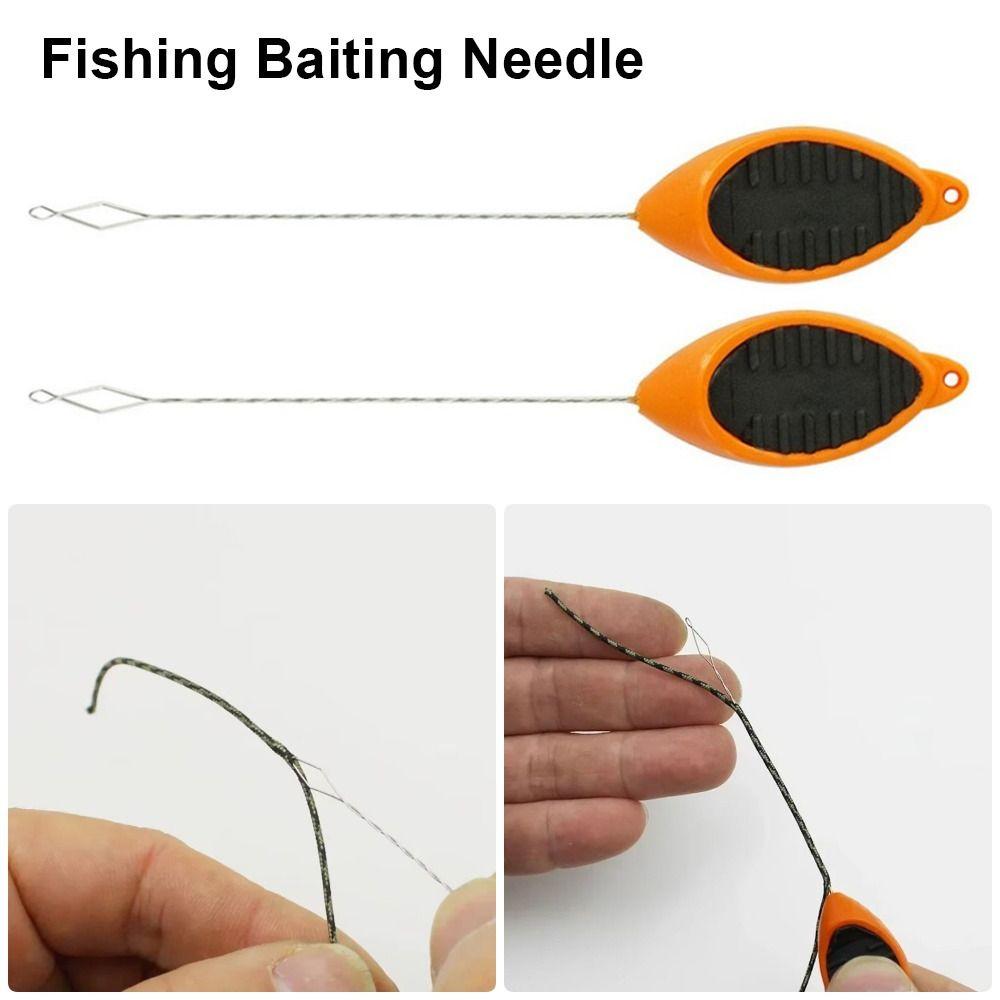 

1Pcs Easy Spllce Rigging Needle Plastic Fishing Tackle New Carp Bait Tool Carp Fishing Accessories
