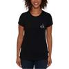 Minimalist Comfortable Versatile Round Neck Short Sleeve T-Shirt Women Tops Black 1577512-BLACK