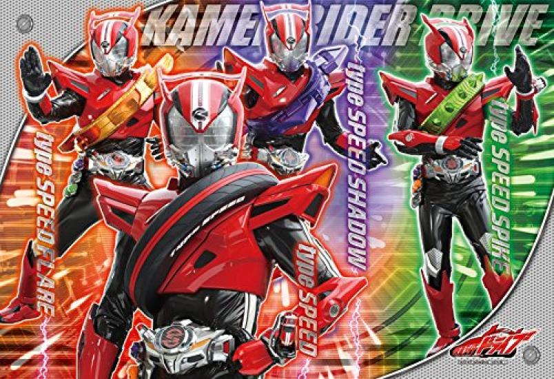 

Пазл из 108 деталей Kamen Rider Drive Tire Large Piece Exchange! (26x38см)