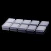 10Pcs Aluminum 20X20X6Mm Ic Led Cooling Cooler Heatsink Heatsinks With Tape