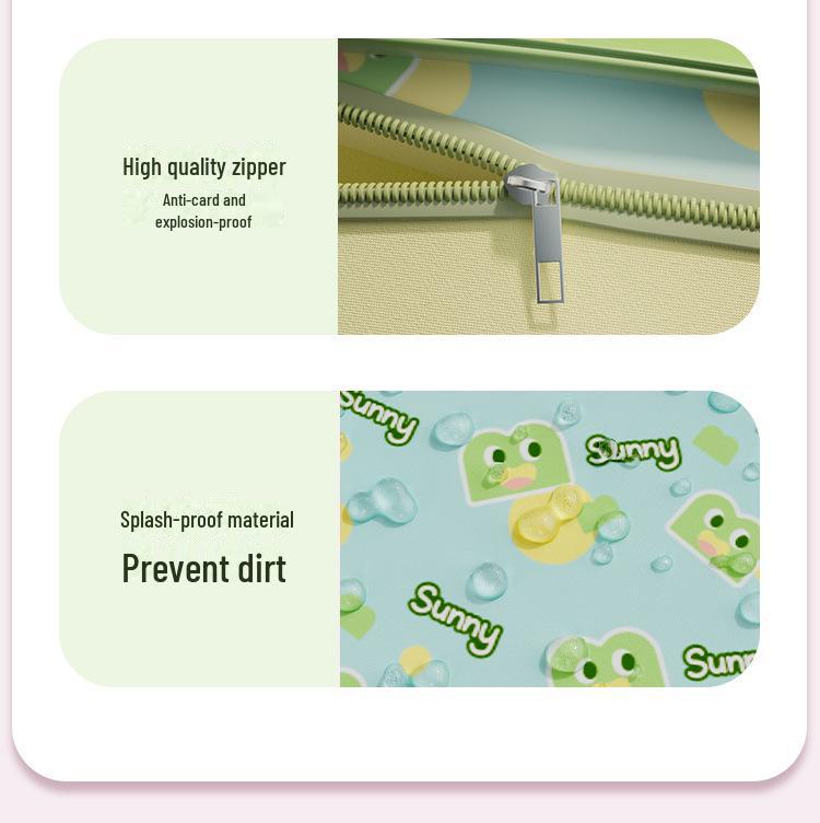 Children's Cartoon Swim Bag with Wet/Dry Shoe Compartment – Ideal for Travel, Beach & Backpack Use