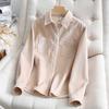 Shirt for Women    Oversize Cotton Loose Blouse Casual Long Sleeve Pullover Soft Loose Shirt Top