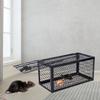 Self-locking Mousetrap Safe Firm Iron Net Household Mouse Catcher Metal Reusable Humane Indoor Outdoor Rat Trap Rat Cage