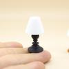 Retro Classical Mini Table Lamp Model Realistic Dollhouse Decor for Sand Table DIY Micro Landscape Props