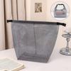 Portable Handle Storage Bags Large Opening Waterproof Toiletry Bag Makeup Organizer Pouch for Travel Fitness Swimming Outdoor