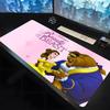 Disney Beauty And The Beast Belle Princess Mouse Pad large keyboard desk non-slip rubber gaming mouse pad laptop carpet 600x300