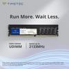 Timetec 16GB KIT x DDR4 Desktop PC Memory 2133MHz UDIMM 288 Pin CL15 Unbuffered DIMM Memory Module (8GB 2) (PC4-2133P) PC4-17000 1.2V Non-ECC