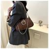 Retro Minimalist Shoulder Bag 2026 New Fashion Trendy Soft Faux Leather Armpit Bag for Women Commuter Crossbody Purse CLE
