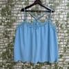 Women V Neck Lace Trim Spaghetti Strap Tank Top Lightweight Loose Fit Summer Casual Blouse Soft Fabric Sleeveless Shirt