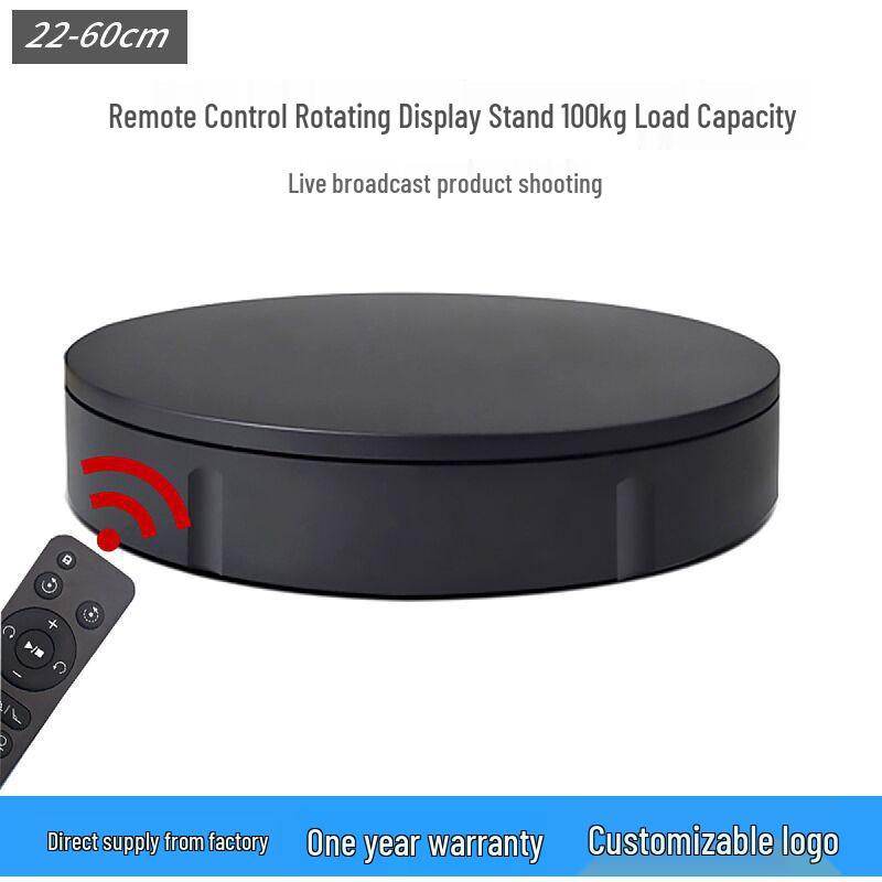 High-Capacity Electric Rotating Display Stand for Photography and Video