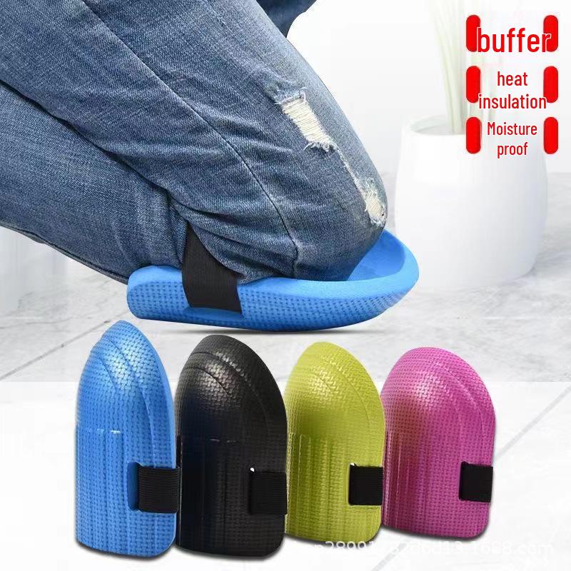 Construction Site Knee Pads with Enhanced Thickness, Men's Leg Sleeves for Kneeling Joint Protection. New Design Without Squeezing Legs.