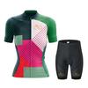 2026 Set da Ciclismo alla Moda Donna Maglia da Ciclismo Manica Corta Kit Abbigliamento da Ciclismo Bicicletta Abbigliamento per Bici Mtb Triathlon Maglia Ciclismo