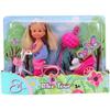 Poupée Evi Love - Bike Tour - Jouet Fille - SIMBA - Evi Love - Bike Tour - 3 Ans - Enfant - Fille