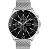 Ocean Edition Black Metal Silver Bracelet Men's Quartz Watch 1513701