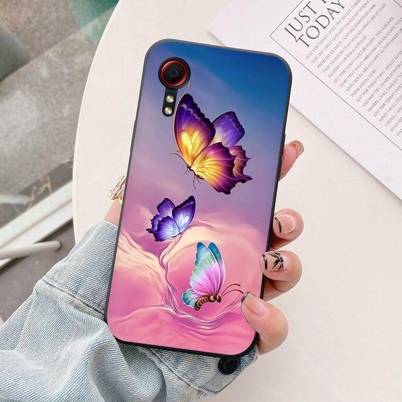 For Samsung Galaxy Xcover 5 EE Phone Case astronaut Silicone Camera Protection Back Cover For Samsung Xcover5 G525F 5EE Coque