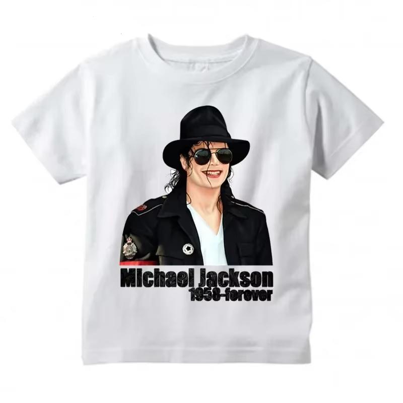 Michael Jackson Michael Jackson American Vintage High Street Trend 2026 New Cotton Summer Tshirt for Unisexs TShirt Unisexs T Shirts S