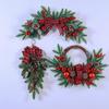 DIY Christmas Wreath Vine Door & Tree Hanging Ornament for Shop Windows