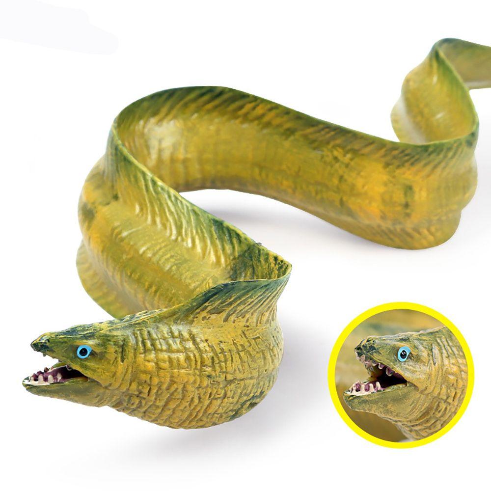 Toy Early Learning Marine Organism Electric Eel Figurines Moray Eel Model Simulation Sealife