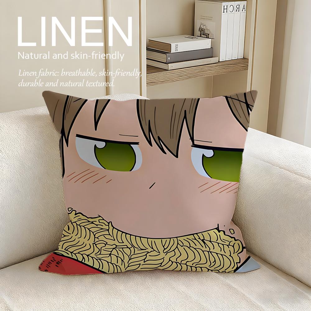 Slice CITY THE ANIMATION Cushion Cover Pillowcase Set Pcs x x Breathable Washable Sofa Cushion Cover