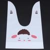 50PCS Long Ear Treat Bags Bunny Sheep Mouse Print Snack Packaging Bag  Qingtuan Snack Gift Packaging