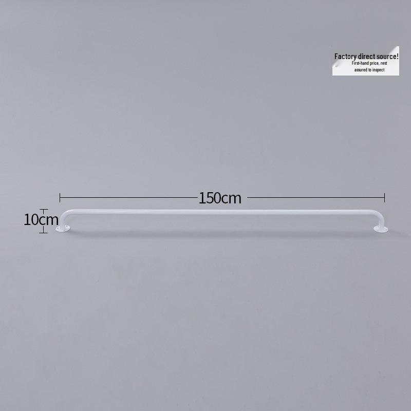 Wall-mounted & Side-mounted Drying Rod for Bedroom Wardrobe and Balcony - Fixed Top-Mounted Clothes Rack, Free Shipping