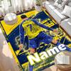 Custom Name Personalized Gamer craft Print Carpet, Versatile Home Decor Rug, for Playroom, Apartment, Balcony, Entryway, Hallway Gift