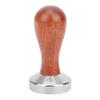 51mm Stainless Steel Coffee Tamper Wooden Handle Coffee Powder Hammer Press Tool Kitchen SuppliesFlat Bottom