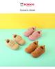Babu Dou Winter Velvet Infant & Toddler Non-Slip Cotton Shoes for Boys and Girls
