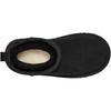 UGG Classic Ultra Mini Comfortable Versatile Anti-Kick Shock Absorbing Kids Boots Kids boots Black 1157732K-BLK