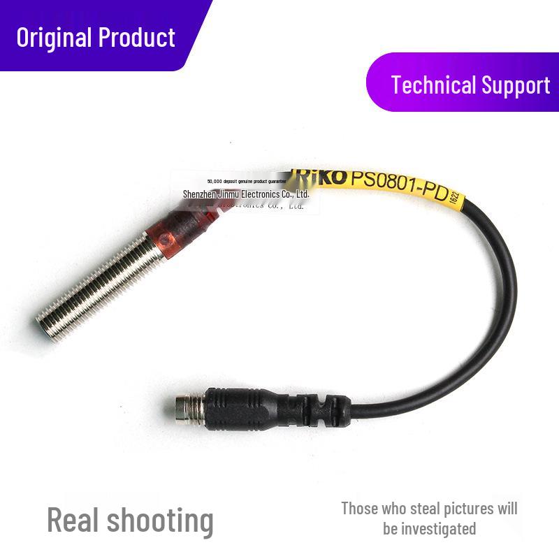 RIKO PS0801-PD M8 Inductive Proximity Sensor with Aviation Plug