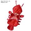 Dog Costume Lobster Shape Holiday Dress Up Funny Style Halloween Pet Two-legged Coat for Puppy