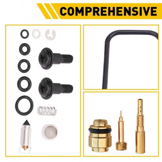 For 1999-2009 Yamaha V-Star 1100 XVS1100 Carburetor Rebuild Kit Oring Heater New