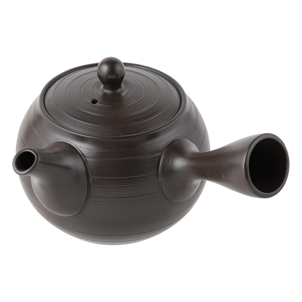 With a Striped Cherry Blossom with a Mesh for Green Roasted Green and Brown Rice Made In Tk006 Tokoname-yaki Teapot, Takeharu, Pattern, 270ml, Sash,