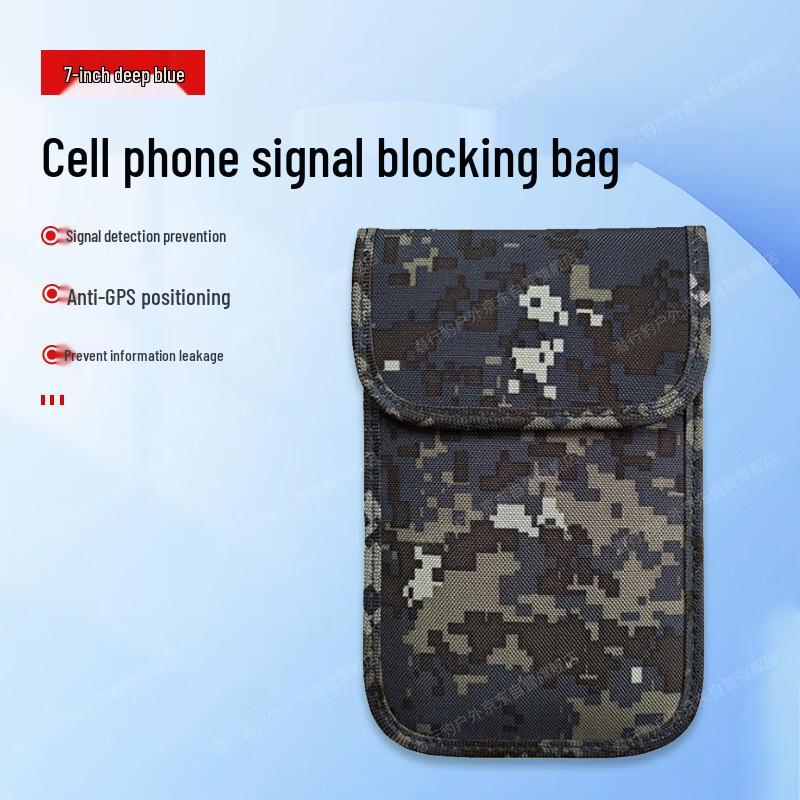 Phantom Panther 7-inch Mobile Phone Signal Shielding Bag