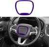 Central Control Steering Button Frame Trim Car Interior Decoration Fit for Dodge Challenger Durango Charger 2015-2025 Interior Accessories,Black
