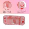 Lite Protective Shell Case for Switch Includes 4 Caps [Switch Exclusive] Full-body Lite, Joy-Con (Pink/Purple)