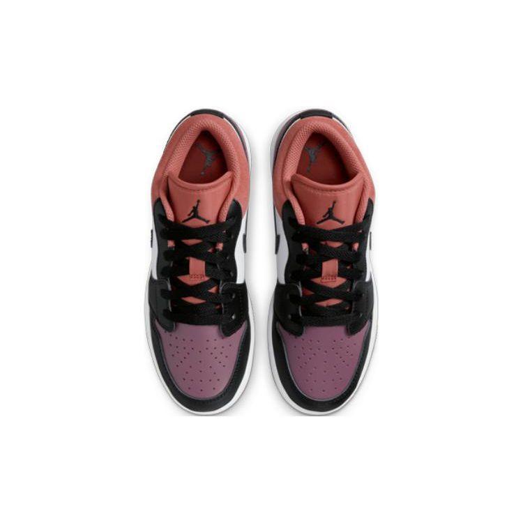 Air Jordan 1 Low SE GS Sky J Mauve Kids Sneakers Purple White Sky-J-Orange FB9908-102