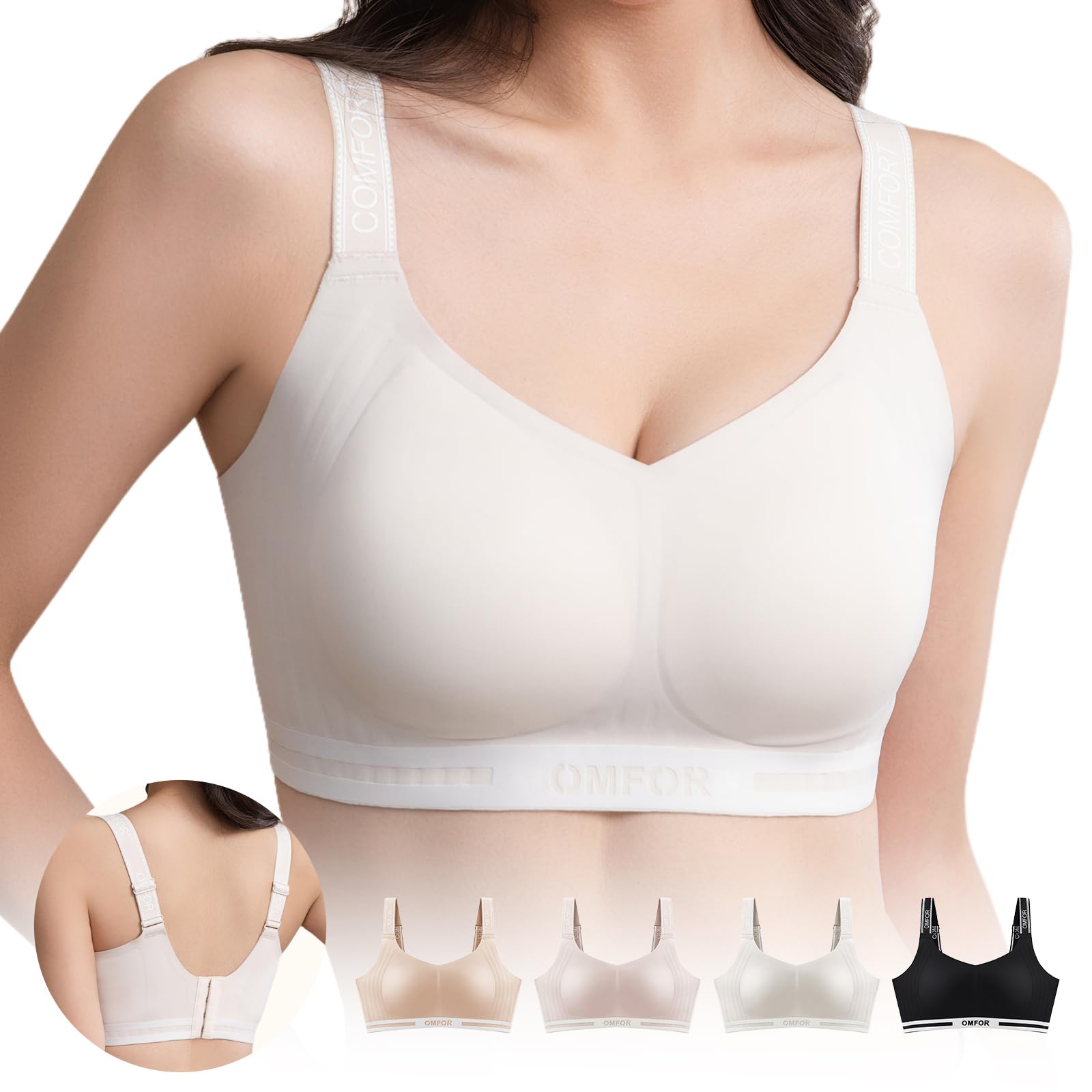 

бюстгальтер 2 чашки нет Делает грудь не подмышечная область уменьшает нет делает вас выглядеть предотвращает спорт красивый большой размер легкий [veimia] Бесшовный,