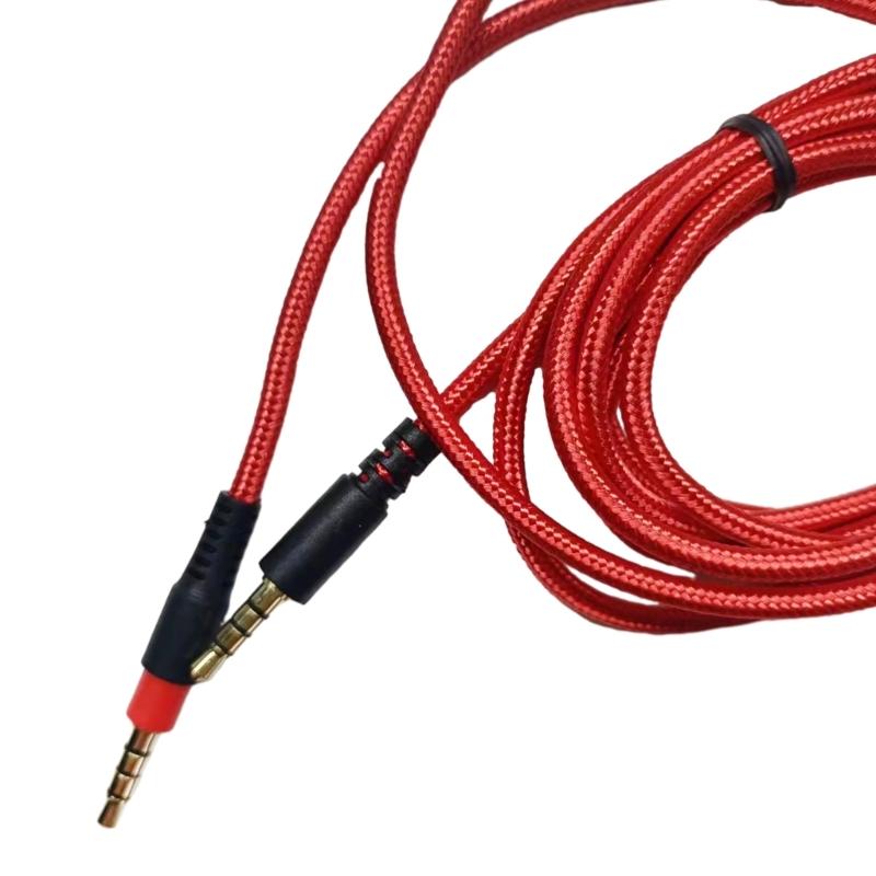 3.5mm Cord Replacement Cable for Cloud / Mix / S Game Headsets Cable with Mute