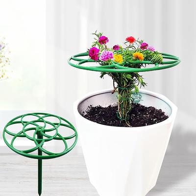 1Pc Plastic Garden Stackable Bonsai Climbing Frame Plant Cage Frame Plant Support Stand Climbing Vine Rack Gardening Supplies