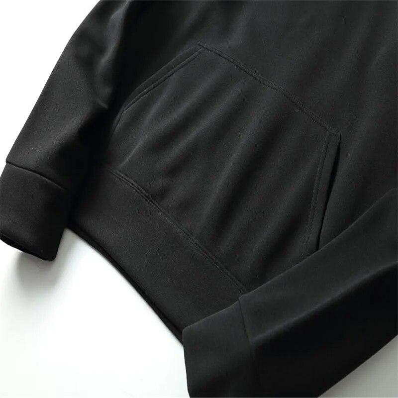 Luvtröjor för män Dam Enfärgade Sweatshirt Set Casual Långärmade Luvtröjor Byxor Polar Fleece Tvådelade kostymer Y2k träningsbyxor