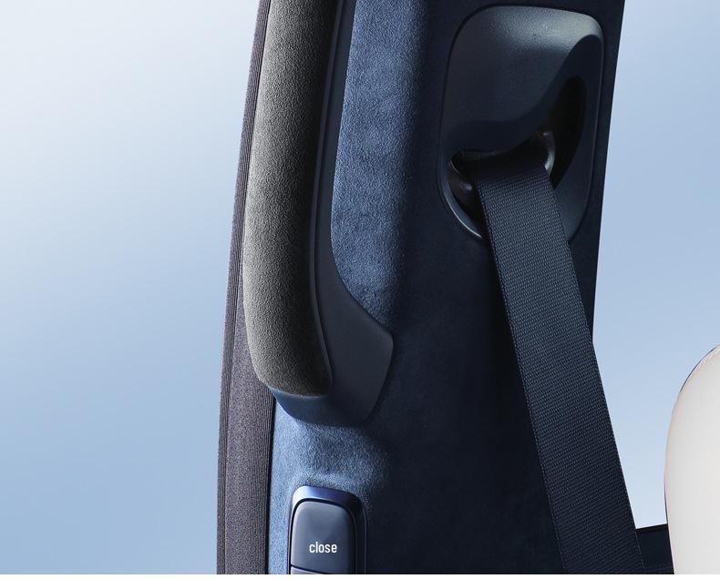Zeekr 009 Alcantara Suede Rear Armrest Anti-Scratch Sticker