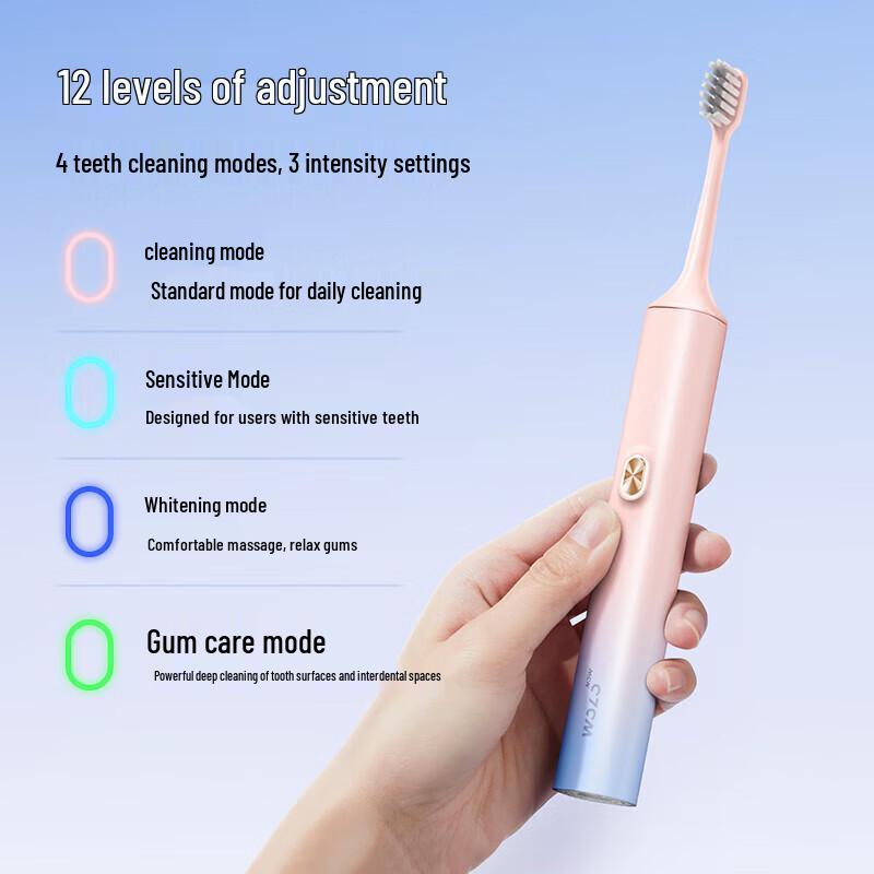 WOLO Smart Sonic Electric Toothbrush Couple Set