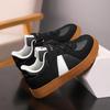 Boys' and Girls' 2026 Casual Wide Toe Leather Sneakers for Spring & Autumn