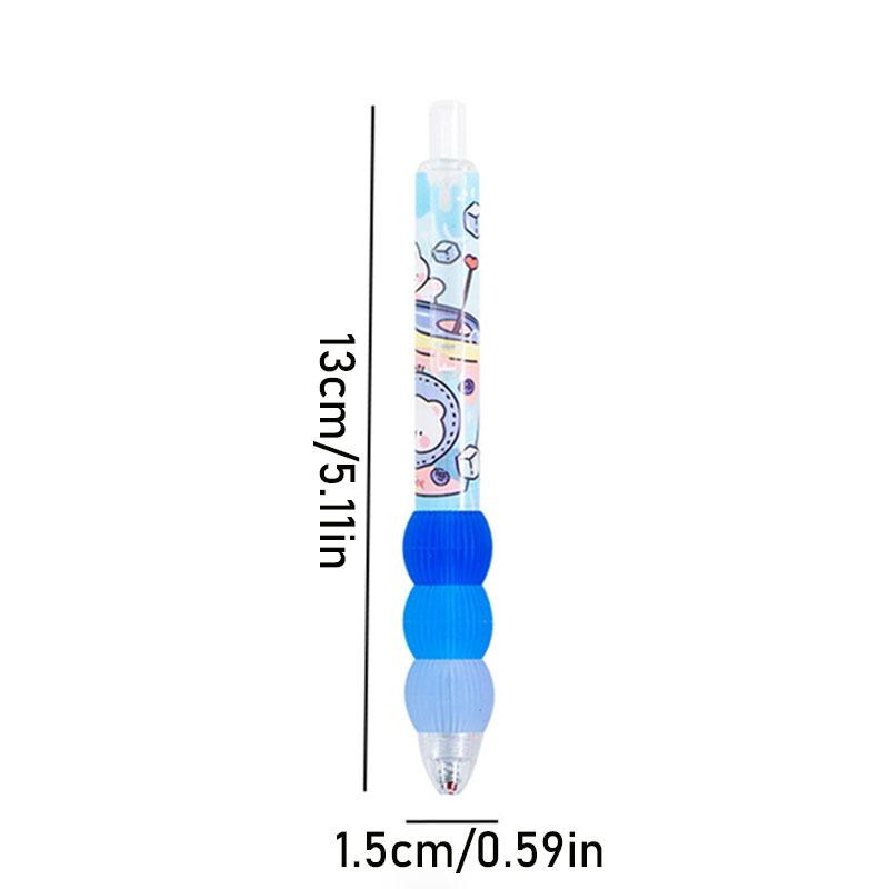 16Pcs Cartoon Neutral Pen Ballpoint Pen Writing Stationery Soft Touch Quick Drying Professional Pen Office Supplies Gifts