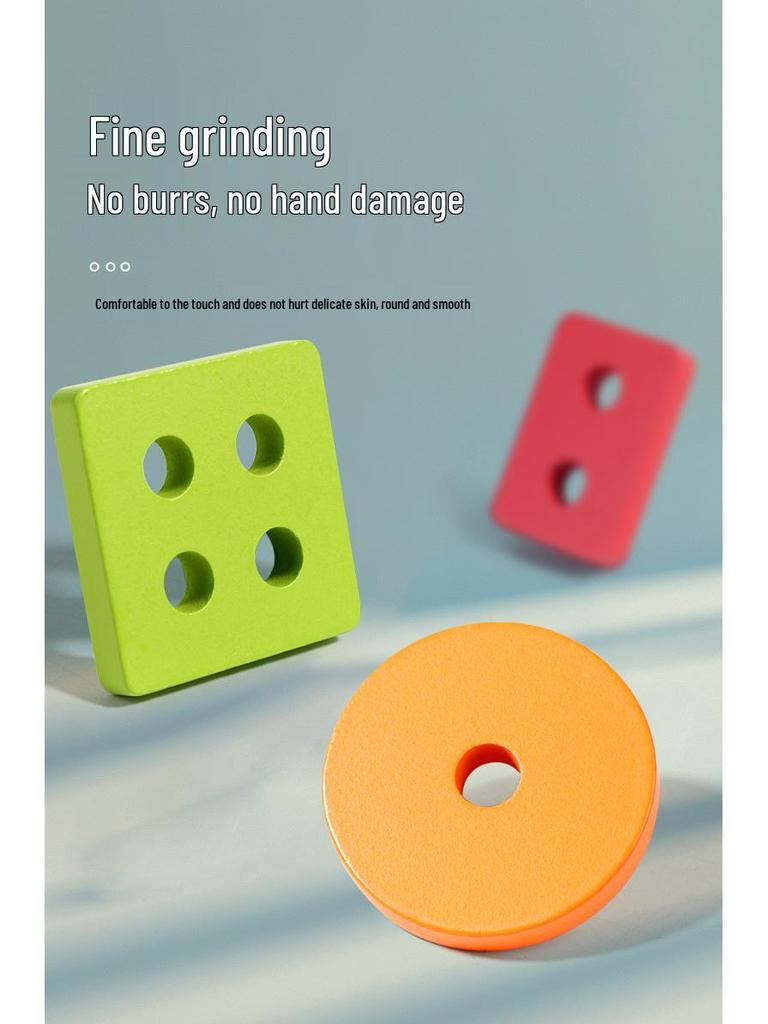 3-in-1 Angel- & Xylophon-Kognitives Spielzeug zur Form- & Farberkennung, Musikalische Erleuchtung