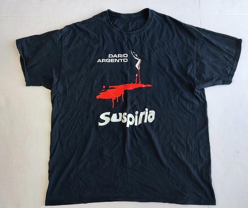 Suspiria Horror Movie T-Shirt Size S-5XL Dario Argento Reprint Unisex T-Shirt S